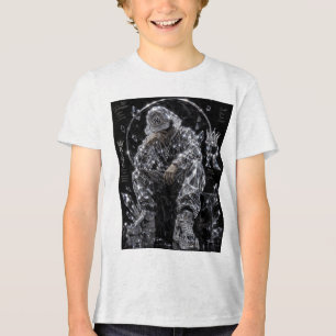 T-shirt En Tri-matière Mentalité de Roi Streetwear Diamant Esthétique
