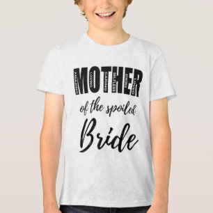 T-shirt En Tri-matière Mère De L'Épouse Gachée Drôle Maman Mariage Rehe