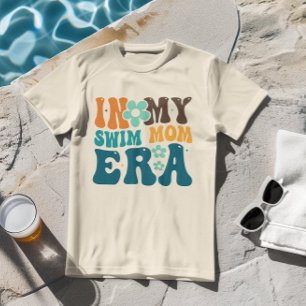 T-shirt En Tri-matière Mère de natation Personnalisé natation Mère Era Re