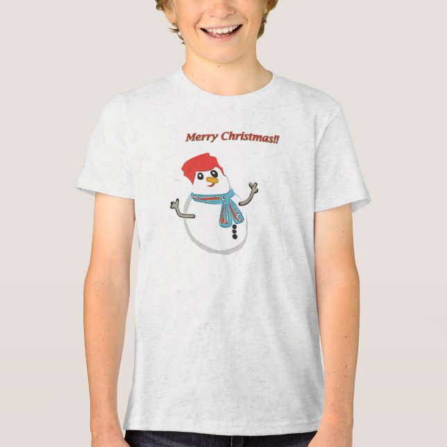 T-shirt En Tri-matière Merry Christma!! (Recto)