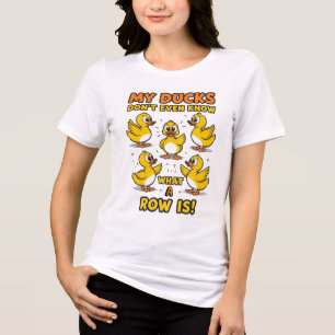 T-shirt En Tri-matière Mes canards ne savent même pas ce qu'est une dispu