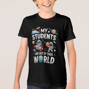 T-shirt En Tri-matière Mes élèves sont dans cet univers spatial
