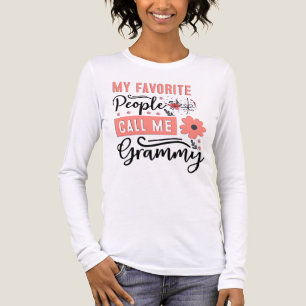 T-shirt En Tri-matière Mes personnes préférées m'appellent Grammy