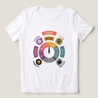 T-shirt En Tri-matière Mètre de l'humeur de maman 02