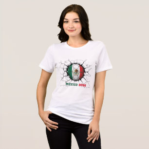T-shirt En Tri-matière "Mexique 2026 : Fierté Élégante et Esprit Irrésist