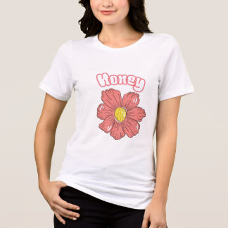 T-shirt En Tri-matière Miel
