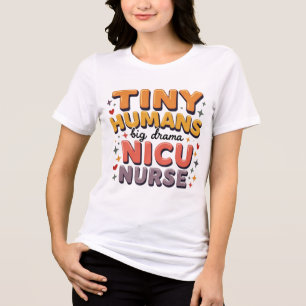 T-shirt En Tri-matière Mignonne infirmière drôle de l'USIN