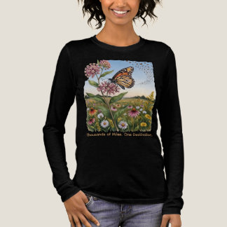 T-shirt En Tri-matière Migration du papillon monarque
