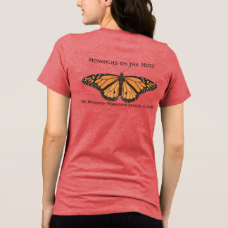 T-shirt En Tri-matière Migration du papillon monarque
