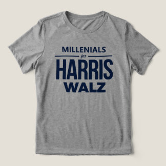 T-shirt En Tri-matière Millénaires pour Harris Walz