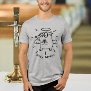 T-shirt En Tri-matière Mince alors   Chemise drôle avec illustration d'an