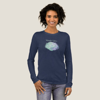 T-shirt En Tri-matière Mindful Space - Pastel Serenity Design