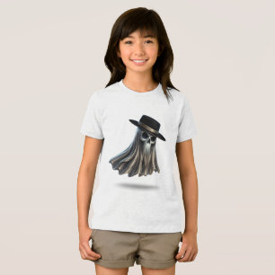 T-shirt En Tri-matière Mini fantôme gothique - Enfants Fedora esprit crân