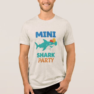 T-SHIRT EN TRI-MATIÈRE MINI SHARK PARTY