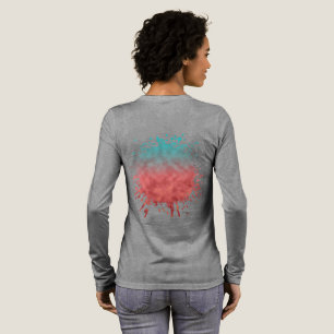 T-shirt En Tri-matière Mirage cramoisi