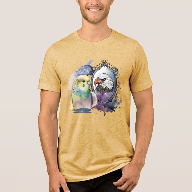 T-shirt En Tri-matière "Miroir, miroir" (Recto)