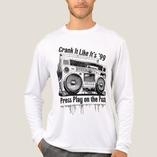 T-shirt En Tri-matière Mixtapes, Bass, and Rewind Days – 90s Music Nostal