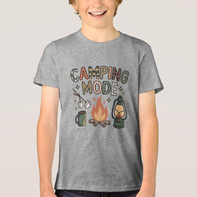 T-shirt En Tri-matière Mode camping  (Recto)
