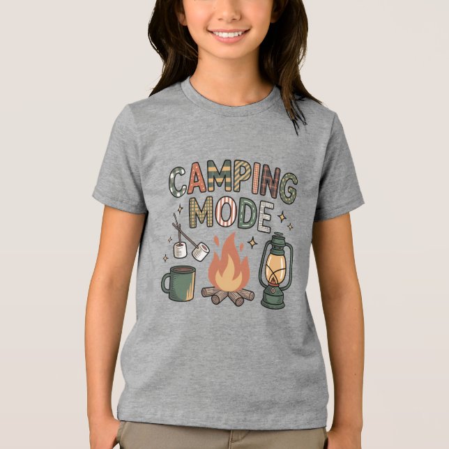 T-shirt En Tri-matière Mode camping  (Recto)