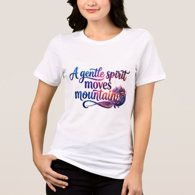 T-shirt En Tri-matière Mode Féminine (Recto)