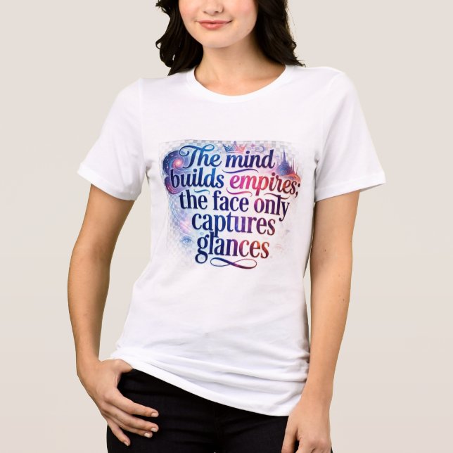 T-shirt En Tri-matière Mode Féminine (Recto)