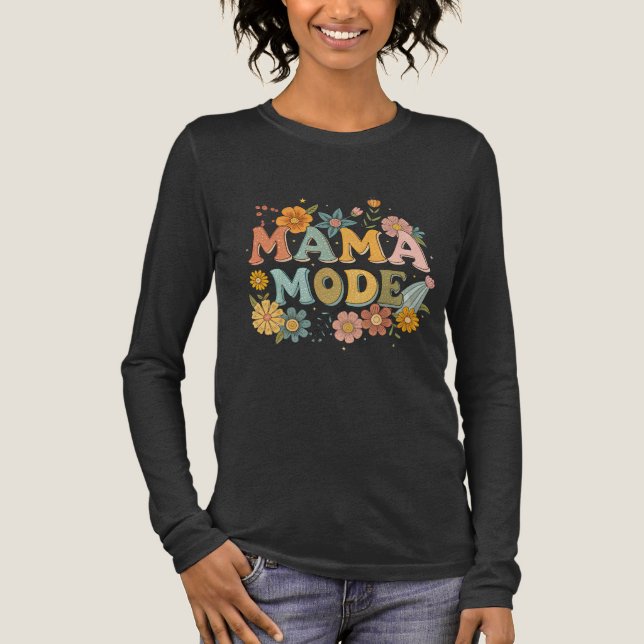 T-shirt En Tri-matière Mode Mama (Recto)