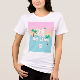 T-shirt En Tri-matière Mode réfrigération activé