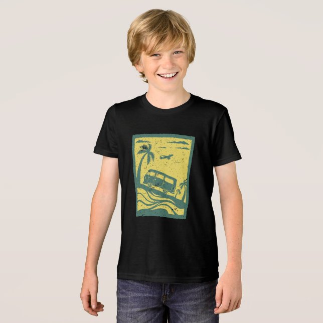 T-shirt En Tri-matière Mode Vacay (Recto plein)