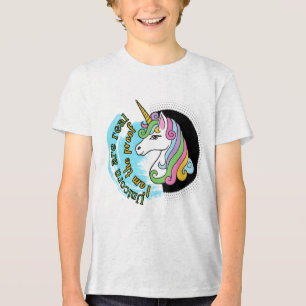 T-shirt En Tri-matière Modèle de cheval Unicorn