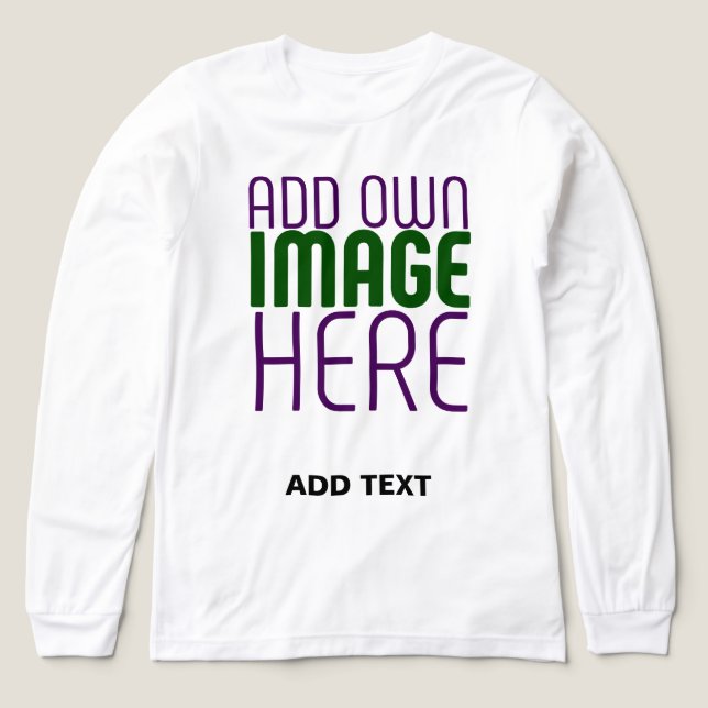 T-SHIRT  EN TRI-MATIÈRE MODELE DE TEXTE D'IMAGE BLANC SIMPLE ÉDITABLE MODE (Motif recto)