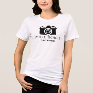 T-shirt En Tri-matière Modern Photography Camera Black