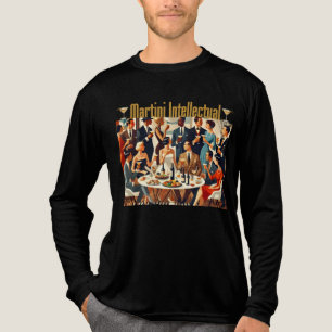 T-shirt En Tri-matière Moderne du milieu du siècle Les intellectuels du M