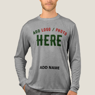T-SHIRT EN TRI-MATIÈRE MODERNE MODERNE ASH PERSONNALISABLE VÉRIFIÉ