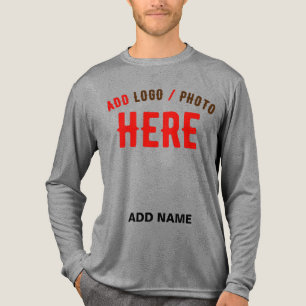 T-SHIRT EN TRI-MATIÈRE MODERNE MODERNE ASH PERSONNALISABLE VÉRIFIÉ
