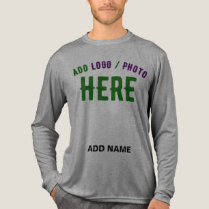 T-SHIRT  EN TRI-MATIÈRE MODERNE MODERNE ASH PERSONNALISABLE VÉRIFIÉ