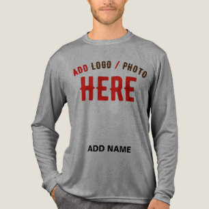 T-SHIRT EN TRI-MATIÈRE MODERNE MODERNE ASH PERSONNALISABLE VÉRIFIÉ