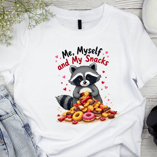 T-shirt En Tri-matière Moi, moi et mes collations - Drôle Snack-Loving