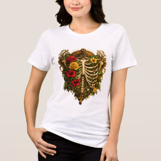 T-shirt En Tri-matière Mois de l'histoire des Noirs Reine squelette afric