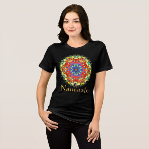 T-shirt En Tri-matière Mojo Namaste Kaléidoscope