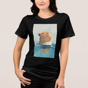 T-shirt En Tri-matière Moment tranquille de Capybara