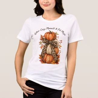 T-shirt En Tri-matière Moments Cozy et Magie d'Automne