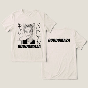T-SHIRT  EN TRI-MATIÈRE MOMOKO HEAD BW SKETCH