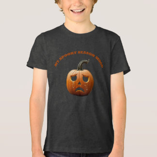 T-shirt En Tri-matière Mon humeur de saison effrayante
