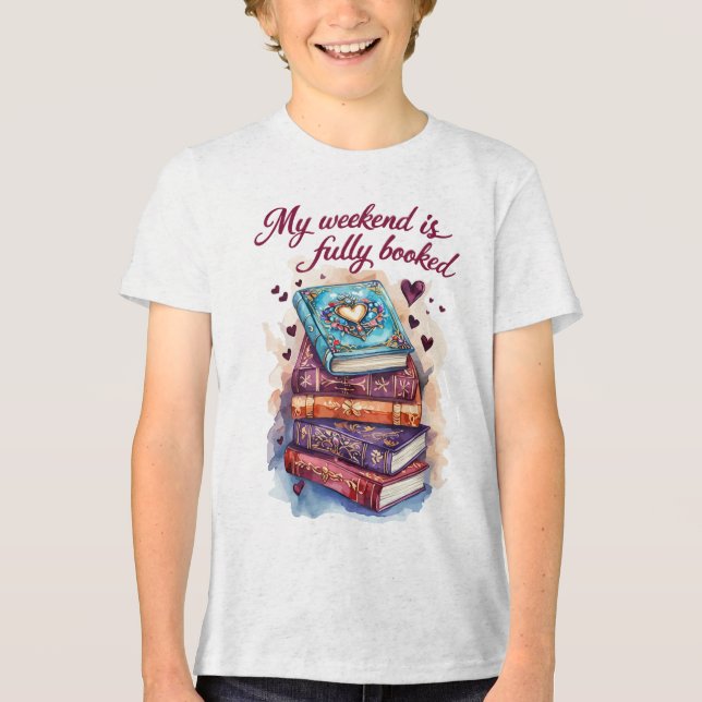 T-shirt En Tri-matière Mon week-end est complet (Recto)