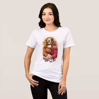 T-shirt En Tri-matière monalisa crânien