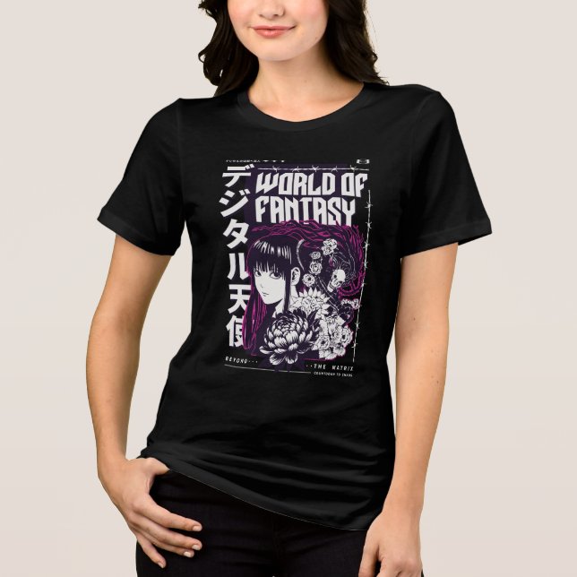 T-shirt En Tri-matière Monde de Fantaisie (Recto)