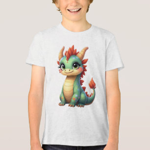 T-shirt En Tri-matière Monde des Dragons – Le Royaume du Feu et de la Mag