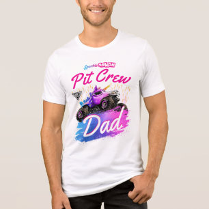 T-shirt En Tri-matière Monster Jam - Équipe de fosse Sparkle Smash Papa