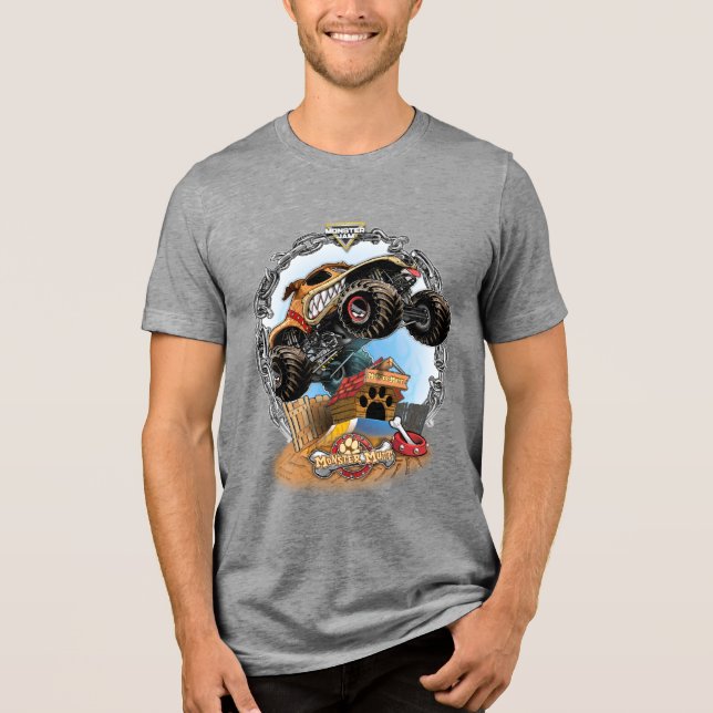 T-shirt En Tri-matière Monster Jam Monster Mutt (Recto)
