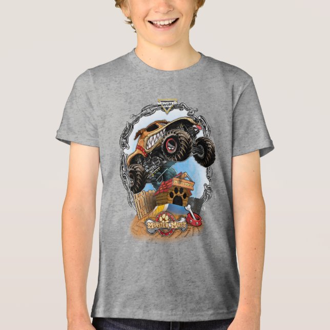 T-shirt En Tri-matière Monster Jam Monster Mutt (Recto)